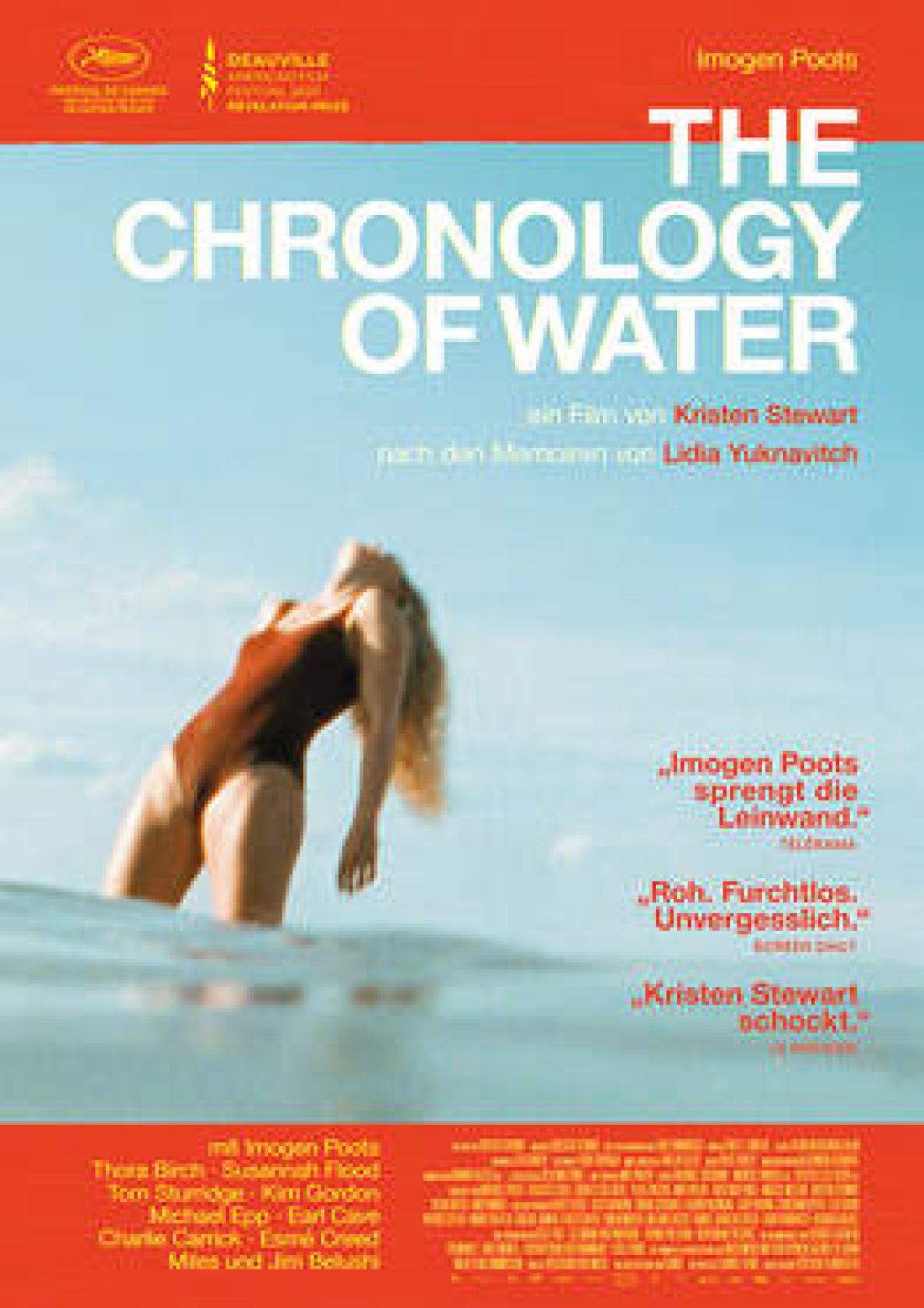 THE CHRONOLOGY  OF WATER